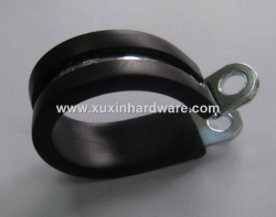 stainless steel Hose clamp with rubber