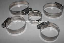 stainless steel zinc-plated steel Amerian pipe clamp