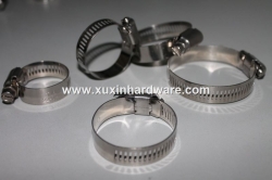 300 series stainless steel 12.7mm band American type automotve hose clamp clips