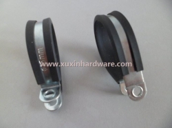 Metal clamp with EPDM