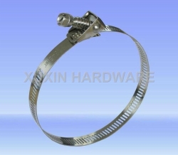 stainless steel quick release worm gear hosse clamp