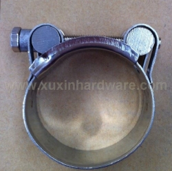 SUPER SINGLE BOLT HOSE PIPING CLAMP