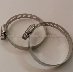 ALL STAINLESS STEEL WORM STYLE CLAMP