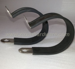 METAL CLAMPS CLIPS WITH EPDM/RUBBER CUSHION