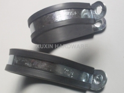 25MM BANDWIDTH RUBBER LINED CLIPS